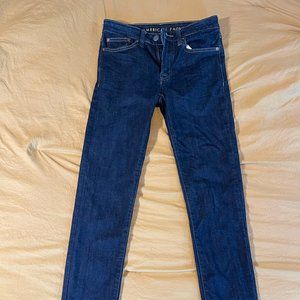 American Eagle Dark Navy Skinny Jeans | Waist 28 Length 34